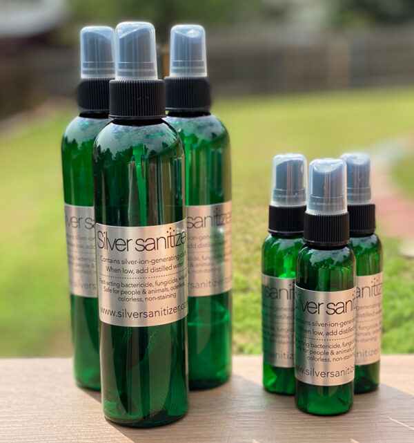 6-pack Silver Sanitizer Starter Kit